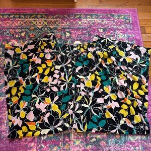 Bar III Multicolor Floral Wide Leg Pants